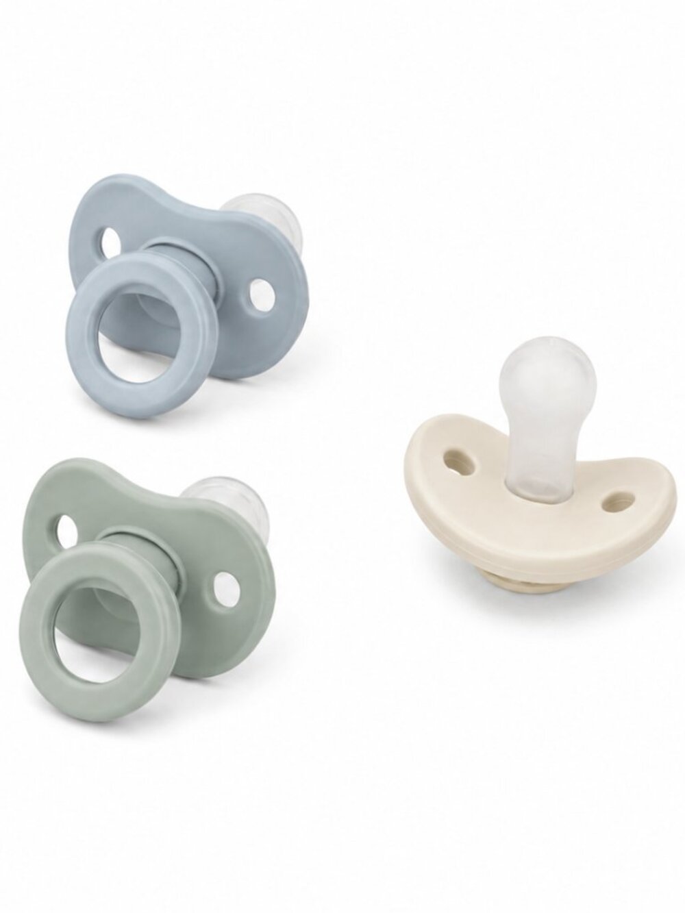 NUK Baby Pacifier Bundle | Silicone Orthodontic Pacifiers | Multi-Color Set